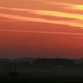Sunrise over Perk (Vlaams Brabant, North-East of Brussels)