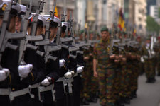 Details of soldiers, ready to start