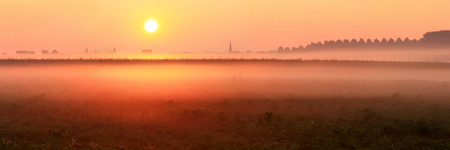 Misty sunrise in Perk