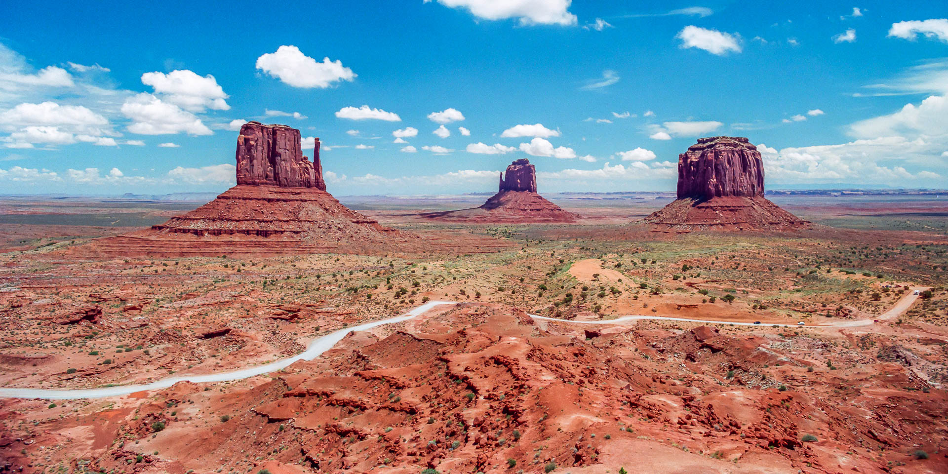 Classical view on Monument Valley