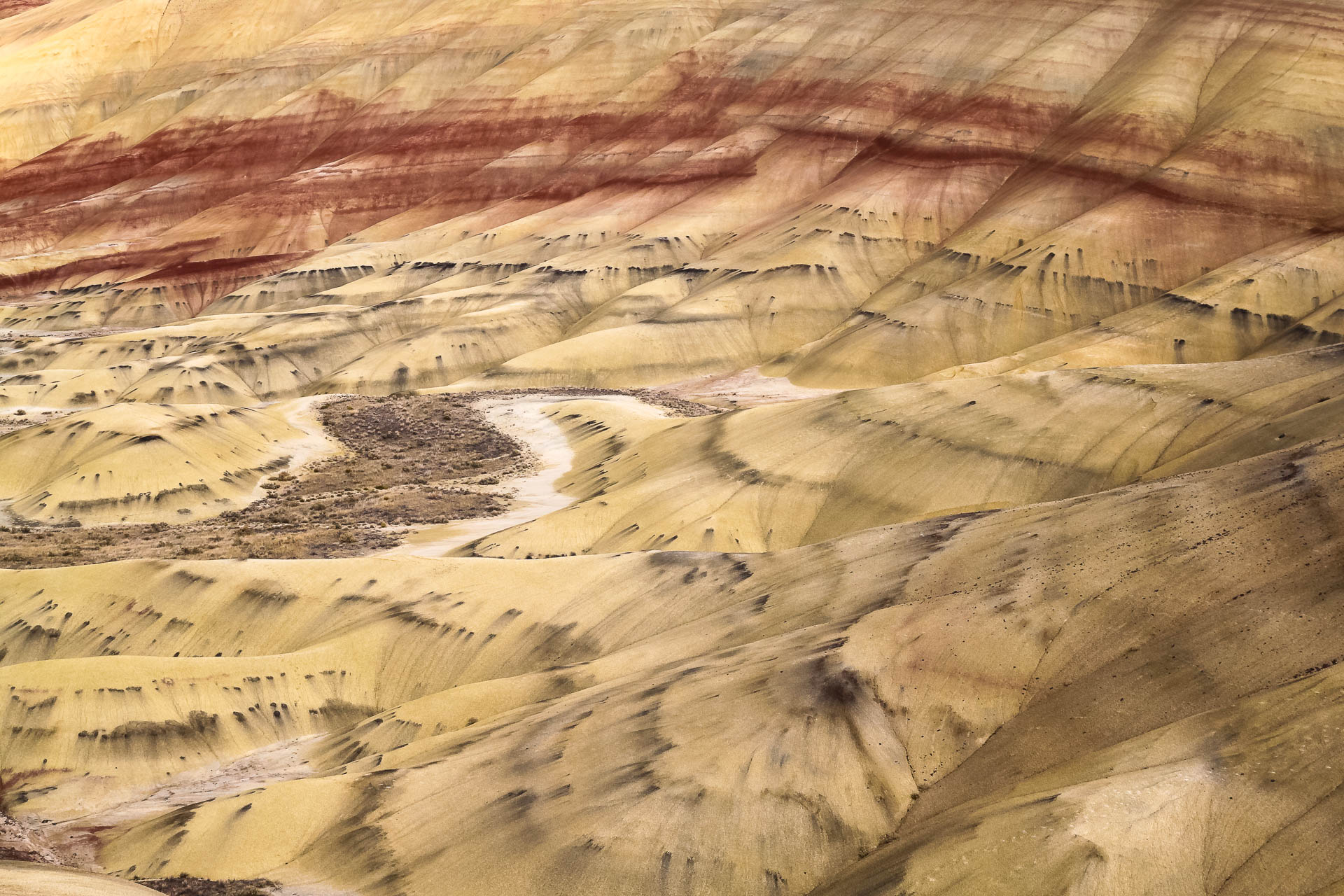 Buttes colorées du John Day Fossil Beds National Monument